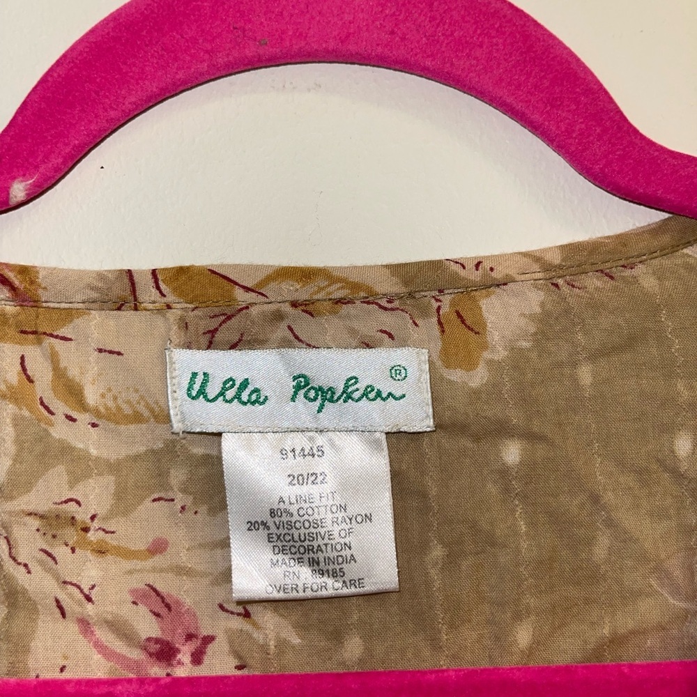 Ulla Popken Multicolor Patchwork Tunic - image 5